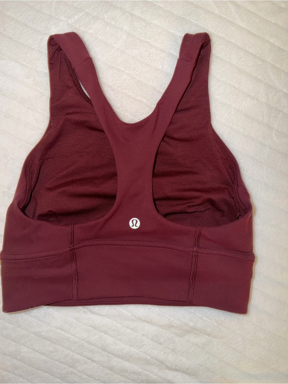 lululemon athletica Wine Racerback Sports Bra